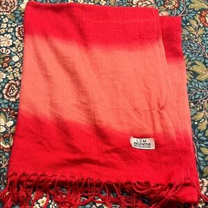 Pashmina Scarlet Ombre scarf